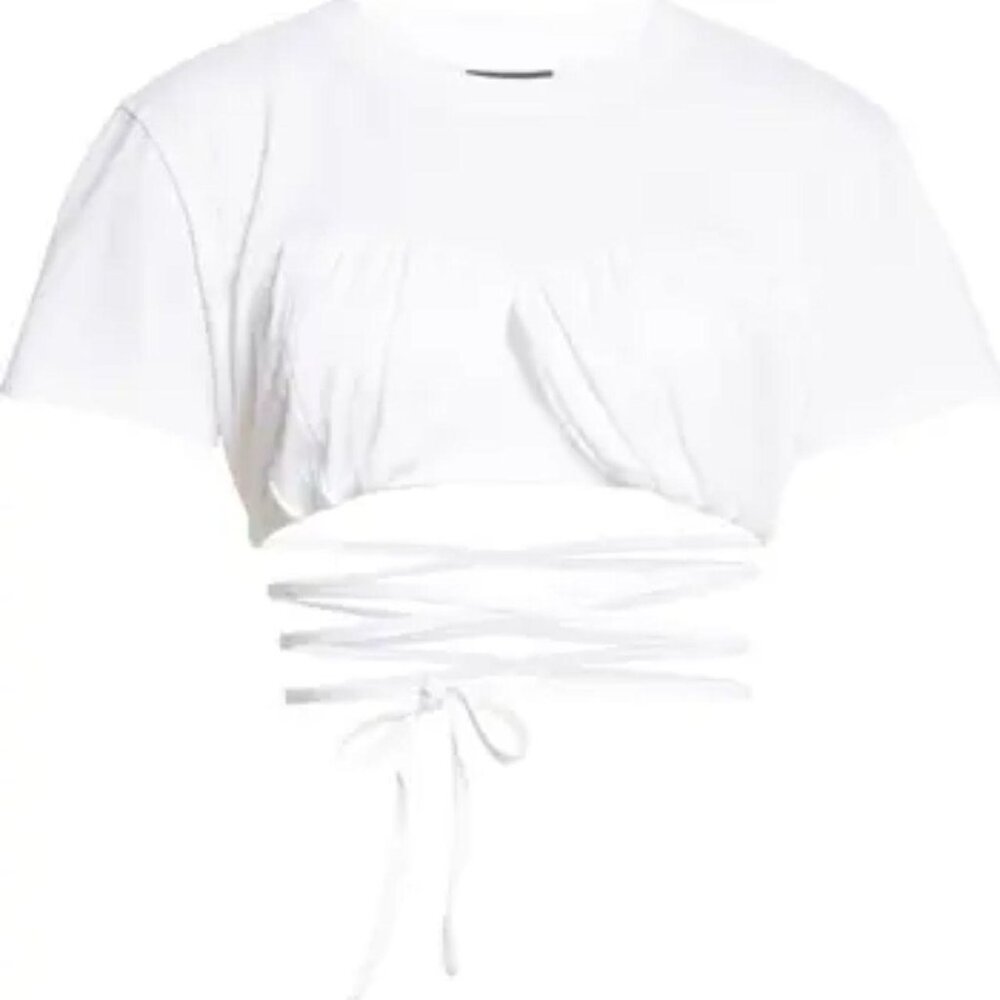 Jacquemus Women's White Crop-top
